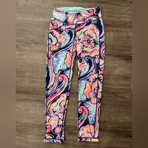 Lilly Pulitzer Marla Weekender Ruffle Leggings XS